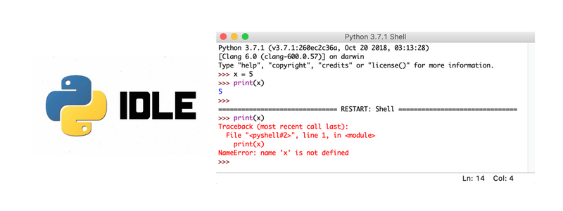 Python IDLE IDE for Python Development